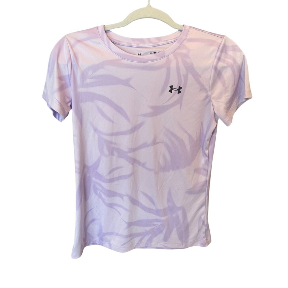 Under Armour Women's Crew Neck Performance Tech T-Shirt Purple Size XS/TP